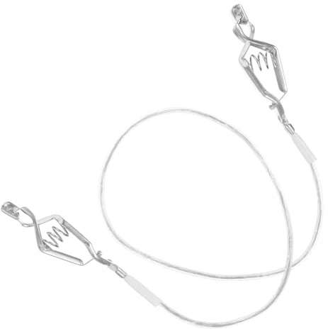 DOITOOL Connecteur Serrage-Câble en Aluminium pour Masque d'Escrime, Pince Métallique Réglable, Équipement d'Entraînement pour Escrimeurs en Compétition