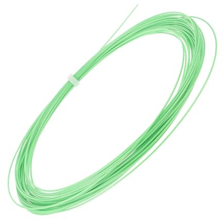 Holibanna Fil de Badminton en Nylon 0,70mm Facile à Remplacer pour Raquette de Badminton Vert, Rouleau Unique pour Débutants et Entraînement Solide