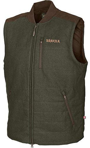 Härkila Metso Active Steppweste, Willow Green/Shadow Brown, Gr. M