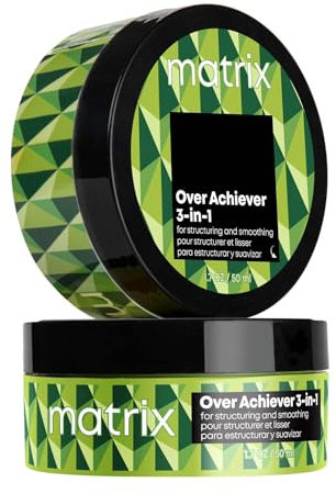 Matrix Over Achiever 3-In-1 Cream Paste Wax, Styling Product for Structuring And Smoothing Hair, Easy Reworkable Hold, 50ml