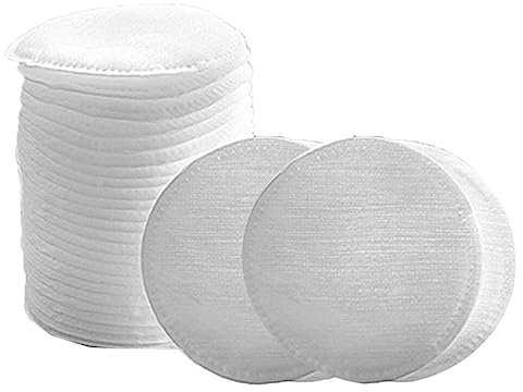 iplusmile 60 Pièces De Coton Démaquillant Ronds De Coton Exfoliant Ronds De Beauté s De Démaquillants De Démaquillants Pour Le Visage Éponge
