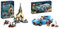 LEGO Harry Potter Bootshaus von Schloss Hogwarts Spielzeug-Modell für Kinder & Harry Potter Fliegender Ford Anglia, baubares Spielzeug-Auto für Kinder
