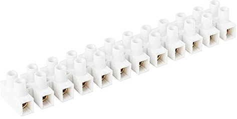 BATILEC - Barrette de connexion 16 mm² 12 plots - Blanc