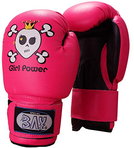 BAY® Girl Power pink rosa (2 Unzen) Kinder Boxhandschuhe (2 Unzen)