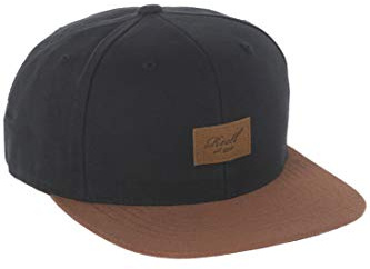 Reell Cap Suede 6-Panel Cap, Black, Einheitsgröße
