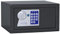 Rottner Coffre-fort Jupiter 2, serrure électronique avec ouverture d'urgence mécanique et 2 clés, anthracite, l x H x P 31 x 17 x 28 cm, matériel de fixation, insert en feutre