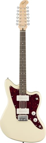 Squier Paranormal Jazzmaster XII Olympic White - E-Gitarre