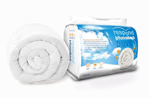 Littens 2.5 Tog Lightweight Breathable Cool Respond Bounce Back Embossed Junior Cot Bed Toddler Baby Hollowfibre Summer Duvet Quilt (120cm x 150cm) UK Made