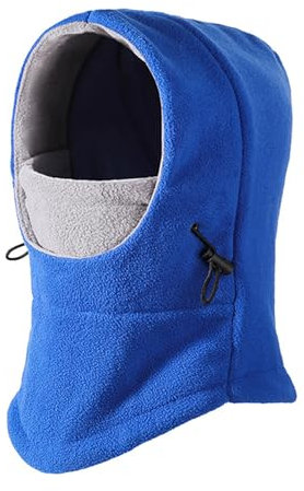 NATOSU Wintermütze für Kinder, Sturmhaube, Skimaske, winddicht, warm, verstellbar, mit Fleecefutter, Mütze für Jungen und Mädchen, Outdoor-Sport, Radfahren, Skifahren, Fahrrad