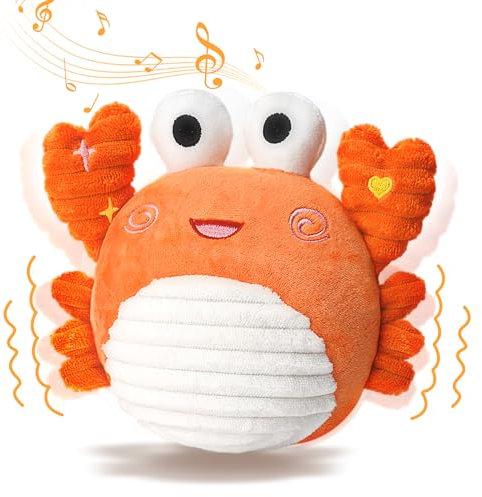 Vanplay Krabbe Baby Spielzeug, Baby Spielzeug 6 Monate Musikalische Krabbelspielzeug Geschenk 1 Jahr Junge Mädchen ab 6 8 9 10 11 12 Monate Geschenk