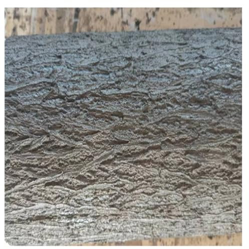 Rotolo di Corteccia Artificiale Rimovibile Pelle di Albero realistica per la Decorazione della Camera da Letto/Ufficio degli inquilini Corteccia di Albero Artificiale(1X2m)