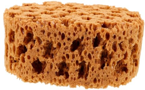 Éponge à Peindre Ronde Orange en Mousse, Outil Ergonomique 1 Pièce | DIY, Artisanat, Mélange Délicat, Effet Pointillé, Maintien Confortable, Petit Format, Mousse Souple, Arts
