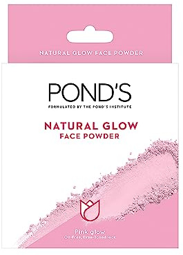POND's Natural Glow Face Matte Powder, Pink Glow, 30g, For Normal Skin