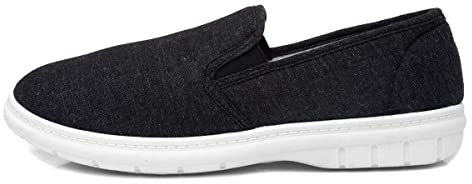 Hobos Baker Mens Grey Twin Gusset Canvas - Size 8 UK - Grey