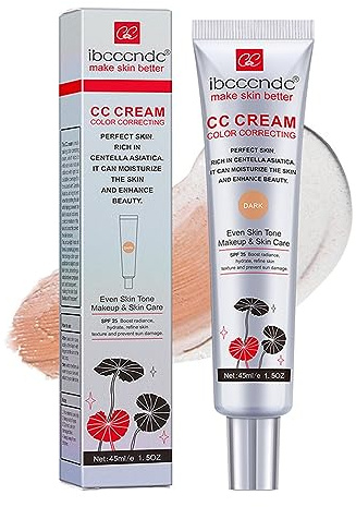 New Irven Cc Cream fuktgivande make-up primer med Centella Asiatica, mångsidig primer för make-up, fuktgivande ansiktskorrigering, solskydd, fullständig täckning