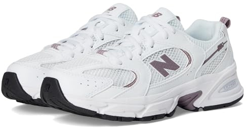 NEW BALANCE GR530SR 530 Uomo, White Synthetic Leather/Textile EU 38.5
