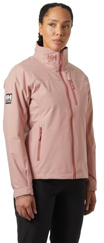 Helly Hansen Chaqueta Crew Midlayer para mujer, color sal rosa, talla L