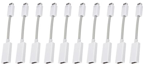 PAGJHRFJG 10X Cable-1102-0.2 - Cable Adaptador Mini DVI A Hembra para (0,20 M)