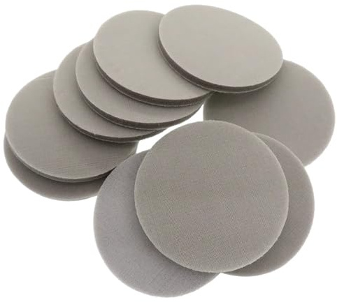 Lot De 10 Disques Abrasifs En Mousse 75 Mm, Grain 320-8000, For Polissage Humide Et Sec(2000)