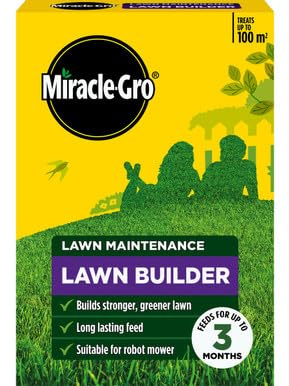 Lawn Feed & Fertiliser 100m² & 200m² – Fast-Acting Granules for Greener Lawn, Thicker Growth – Pet & Child Safe Once Dry – Ideal for Spring and Summer Use (100m2)