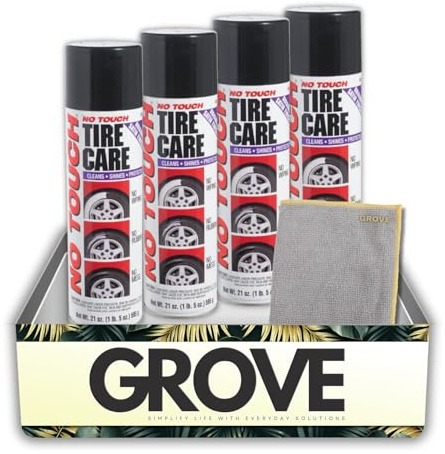 No Touch Tire Care Kit â Wheel Tire Cleaner for Drivers with Random Item