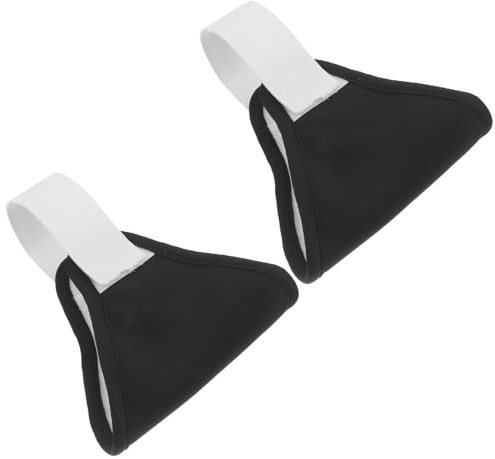 KICHOUSE Vendaje Flexible para Rodillas Aceite de Ricino Paquete de 2, Material, Uso Diario para Alivio y Terapia Ortopédica