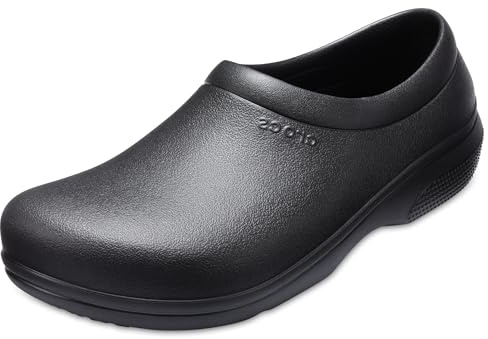 Crocs Unisexe Adulte on The Clock Work Slipon Chaussures, Black, 36/37 EU