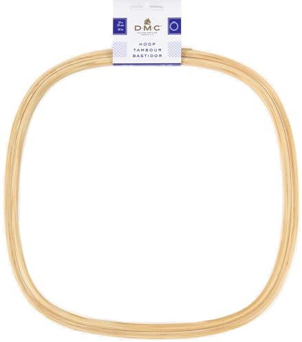 DMC - Tambour carré en bois