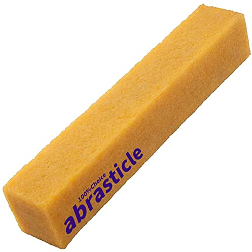 1-1/2 x 1-1/2 x 8 Inch Abrasive Cleaning Eraser Stick, Must Have Accessory for Sanding Belts & Discs Sandpaper Rough Tape, Skateboard and Shoes, Woodworking Shop Tools for Sanding Perfection