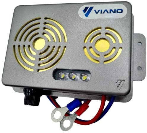 VIANO Repellente Anti RODITORI MARTORE, RATTI, Topi, per Automobile, STROBOSCOPICO, con Radar