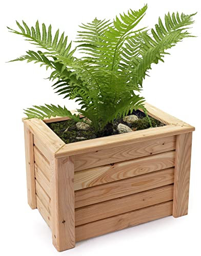 HolzFee Pflanzkasten Lärche Primus 60 x 40 x 40 cm