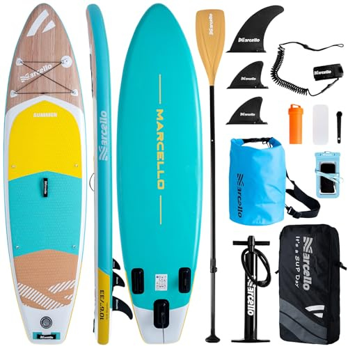 Paddle Board, 10’6 x 33” x 6” Inflatable Stand UP Paddle Board