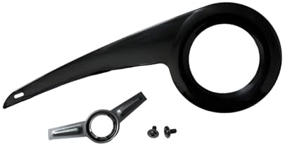 KiBcsLic Protezione Catena Bici, Accessori Universali per Guarnitura, Nero