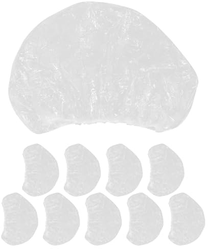 BUGUUYO 10 Pièces Housse Pluie Dos Imperméable Jetable Protection Transparente Légère pour Cartable Étudiant Couverture Étanche la Poussière Randonnée et École