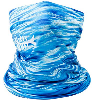 BASSDASH UPF 50+ UV Sun Protection Neck Gaiter Fishing Mask Hunting Kayaking Hiking Cycling Ski Sports