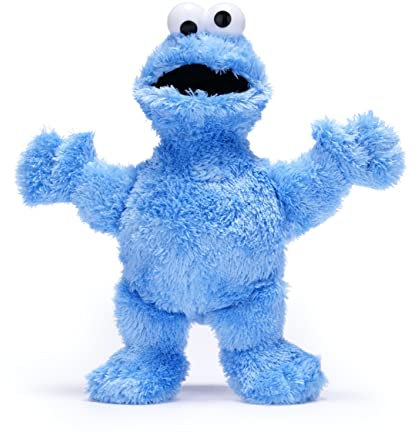 Posh Paws 37625 Krümelmonster aus der Sesamstraße, 25,4 cm, Plüschtier (28 cm), Blau