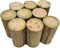 Gartenwelt Riegelsberger Holzpalisade Ø 14 cm Länge 120 cm Kiefer imprägniert Kiefernholz Rundholz Palisade Pfosten Pfahl