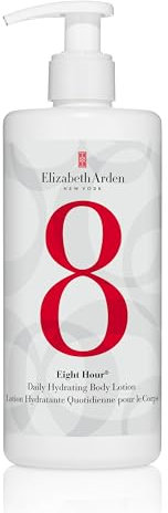 Elizabeth Arden - Eight Hour Daily Hydrating Body Lotion, Loción Corporal Hidratante, con Manteca de Karité, Aceite de Aguacate y Complejo Prebiótico, Protege y Acondiciona la Piel Seca - 380 ml