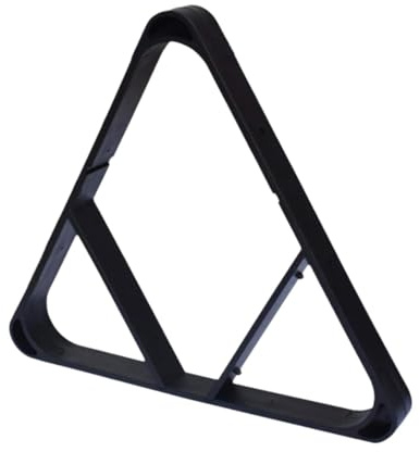 Yiju Billiards Ball Triangle Rack Billiard Triangle Frame Detachable Professional Portable Pool Table Triangle Ball Rack for Bar