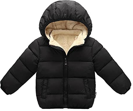 Vestes pour garçons hommes enfants tout-petits bébé garçon solide hiver manteau à capuche veste épaisse chaude vêtements d'extérieur vêtements tenues gilet de travail homme hiver