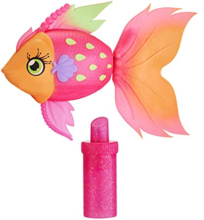 Little Live Pets Lil' Dippers S3 Pippy Pearl - Lil' Dippers Efecto Wow al desenvolverse en el Agua y alimentación interactiva, Paquete Individual.