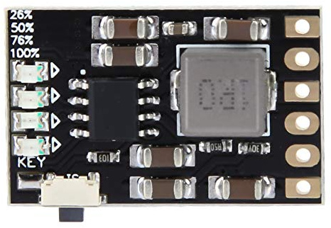 Uadme Lithium Battery Charger Module - Li ion Battery Charging Board 2A 5V 4 in1 Charger Discharge Modules Charge Protection Boards for 3.7V 4.2V