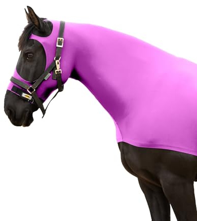 RESISTANCE Premium Horse Hood - Pull On Face with Forelock Saver - Slickers and Care Sheet