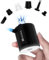 Electric Air Pump for Air bed: USB Rechargeable Tiny 1600mAh Battery Powered Mini Portable Vacuum Pumps - Inflator for Pool Swimming Inflatables Travel Camping Airbed Mattress