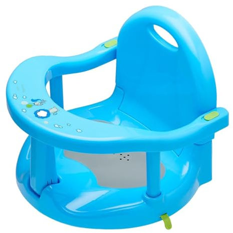 Baby Badewannensitz Anti-Rusch Badesitz Für Babywanne Ergonomischer Baby Badewannensitz Mit Saugnäpfen Babybadesitz Mit Rückenlehne Sitzhilfe Für Babys Monate Und Älter