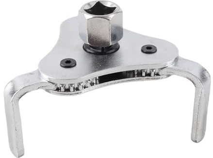 Aumotop Robusto Strumento Chiave per Filtro Olio in Acciaio con Strumento di Rimozione a 3 Ganasce per Auto, Camion da 1,97 a 4,53 da 50 Mm 115 Mm