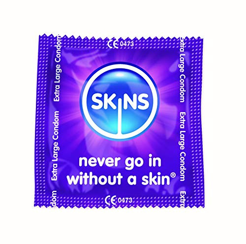 24 x Skins XL kondomer (diskret förpackade i Jiffy Bag)