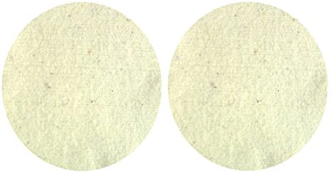 DirtyDog 4-Stück Wollpads - superweich - 100% Schafschurwolle Pad, Ø 150 mm - Polierbad für geöltes, versiegeltes Parkett, Laminat, Marmor, Granit, PU-Epoxy Böden, Linoleum, und Vinyl. - Passend zu Poliermaschine DirtyDog