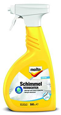 Molto Schimmel Vernichter, Desinfektionsmittel zur Beseitigung von Schimmel, Keimen und Bakterien, 500 ml