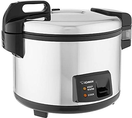 Zojirushi NYC-36 20-Cup (Uncooked) Commercial Rice Cooker and Warmer, Stainless Steel